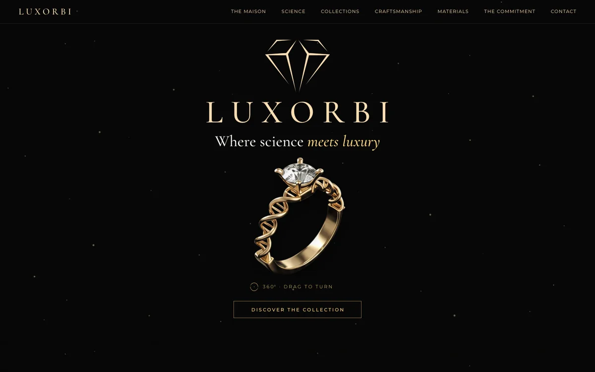 Luxorbi fine jewelry site